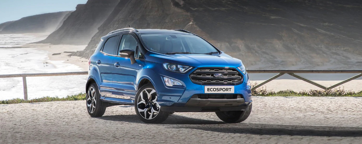 Ford EcoSport Azul estática