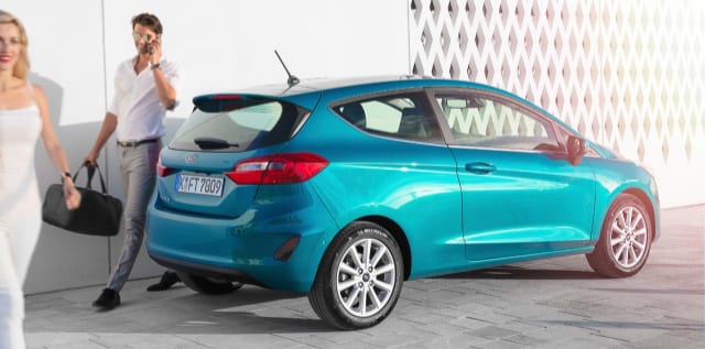 Ford Fiesta color verde