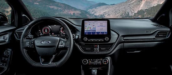 ford puma diseño interior