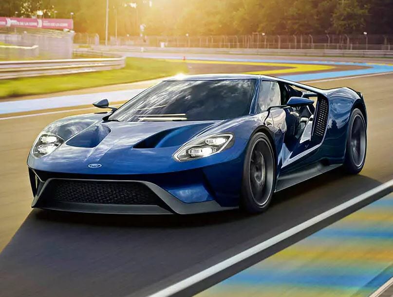 faros del ford gt