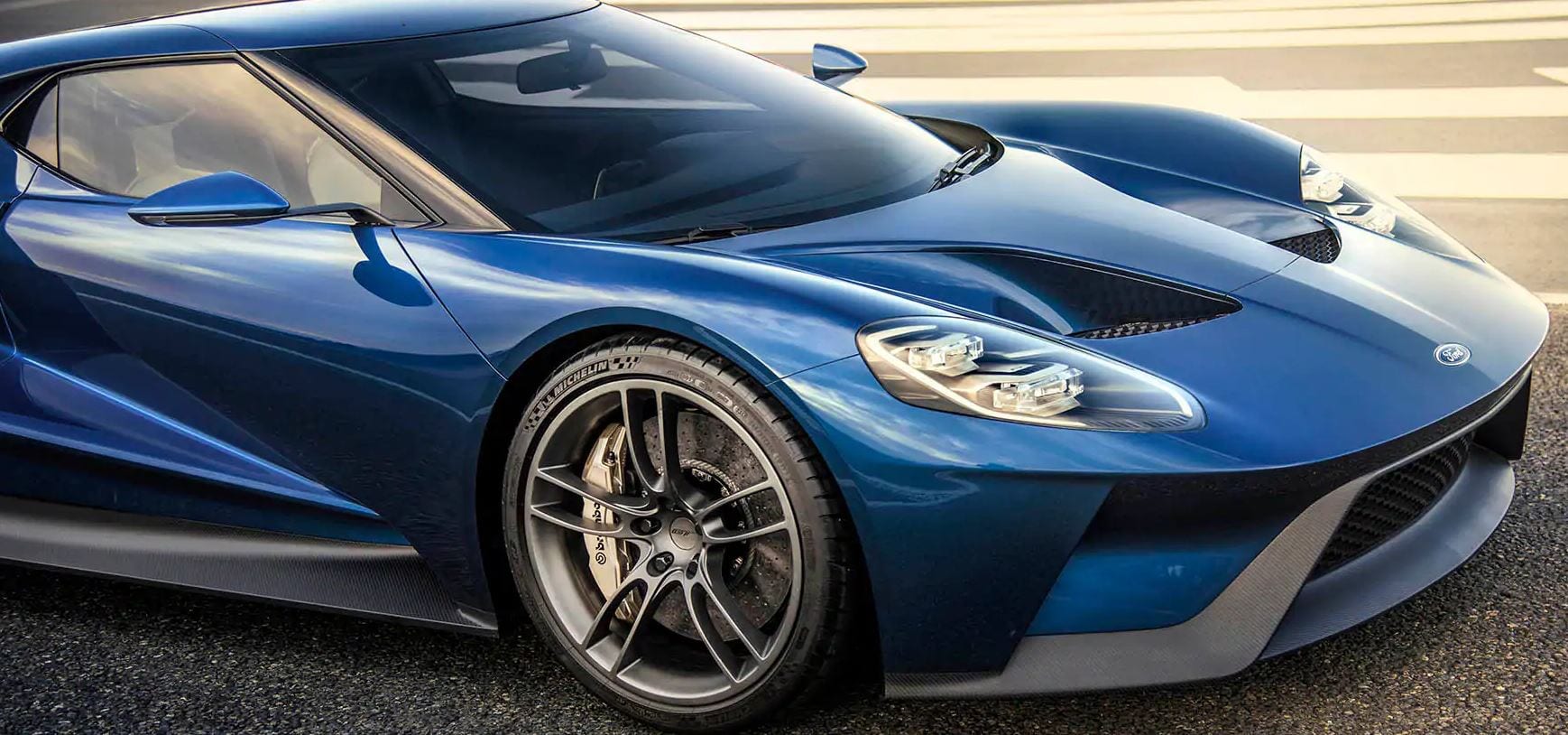 interior del ford gt