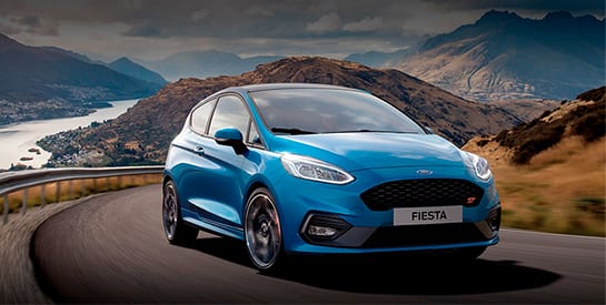 ford fiesta km0 azul