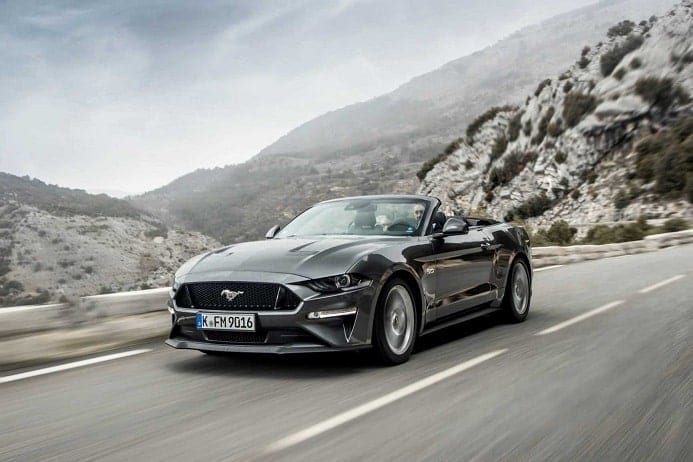 medidas del ford mustang nuevo