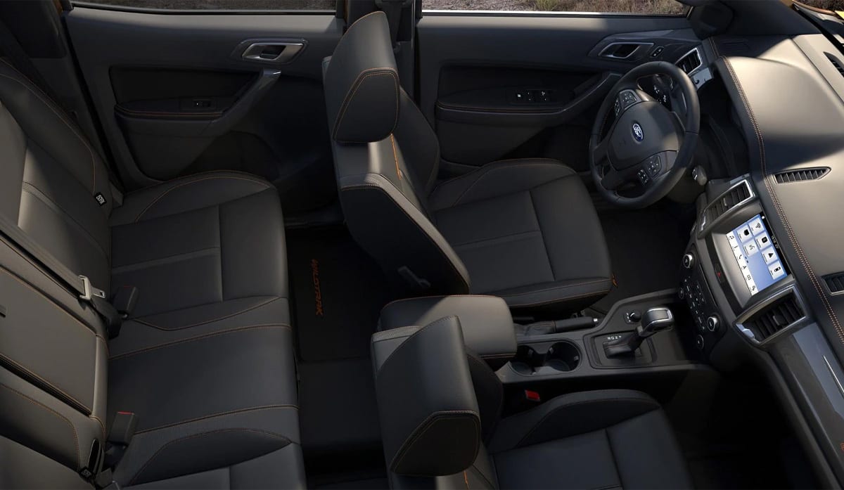 Ford Ranger interior