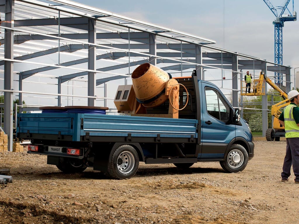 ford transit chasis capacidad