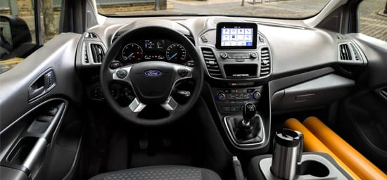 ford transit connect equipamiento