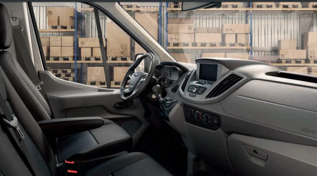 ford transit interior