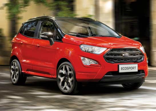 ford ecosport rojo