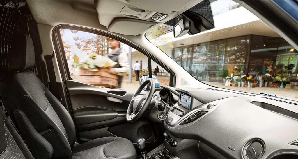 ford transit courier interior