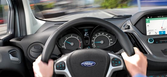 ford transit courier interior