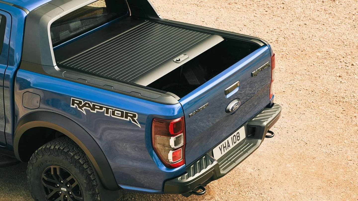 ford ranger raptor maletero