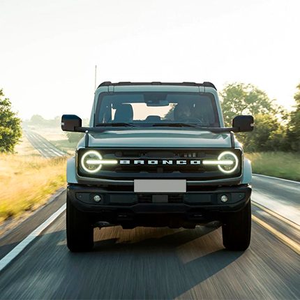 Vista delantera Ford Bronco