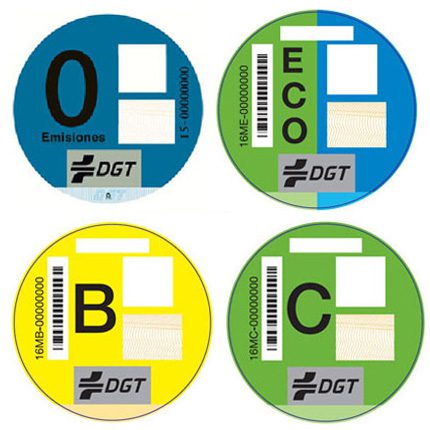 etiquetas medioambientales dgt obligatorias