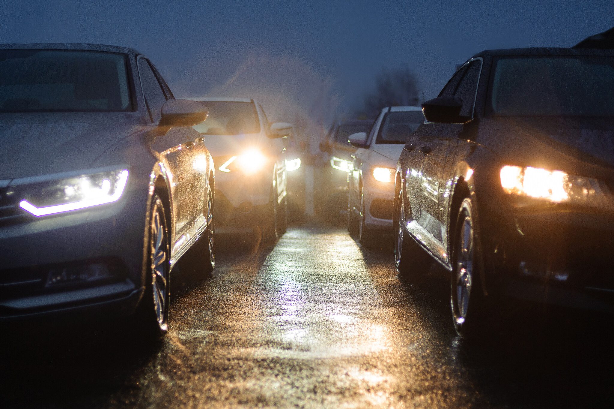 Cuáles son las luces de un coche