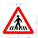 señal pasos peatones